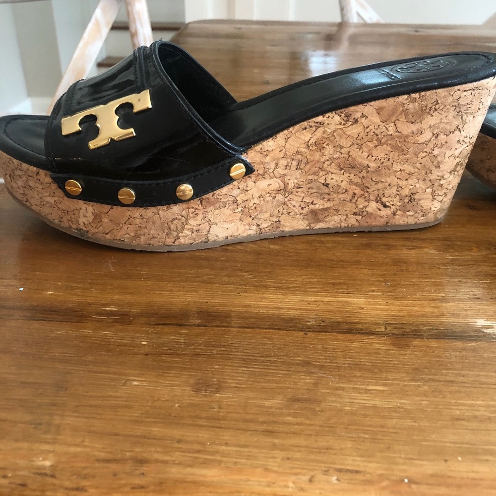Tory Burch wedge slide